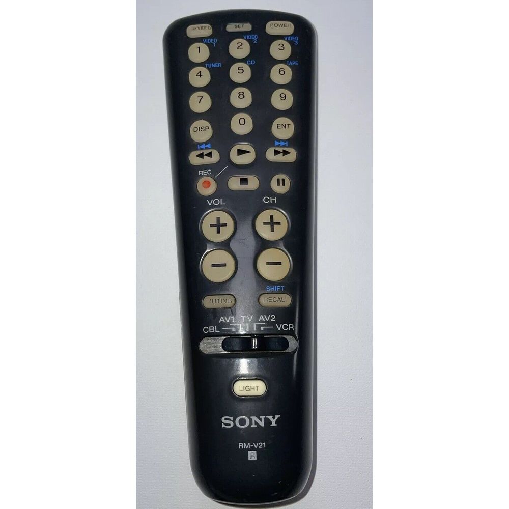 Sony RM-V21 Super Clean‎ Tested Universal Remote Control TV VCR Cable Box